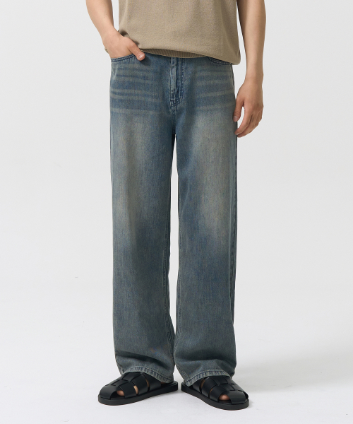 SL01 Summer Denim Wide Pants