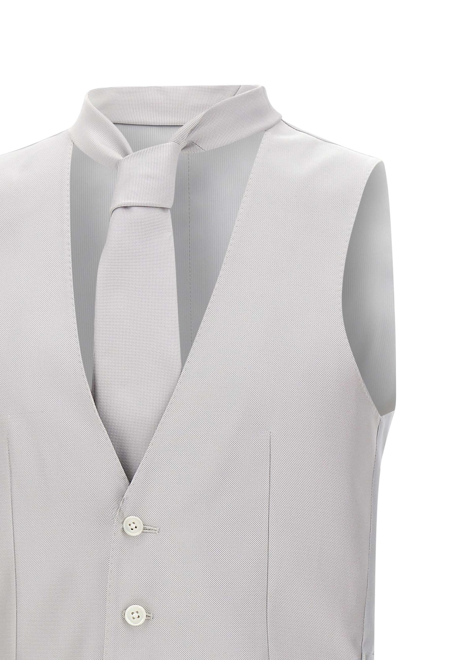 Ceremonial Silk Blend Waistcoat And Tie