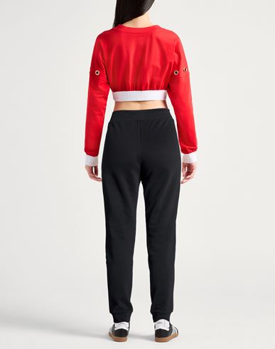 Woman Pants Black Size L Cotton, Polyester