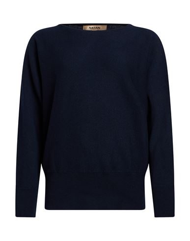 Woman Sweater Navy Size 6 Wool, Cashmere
