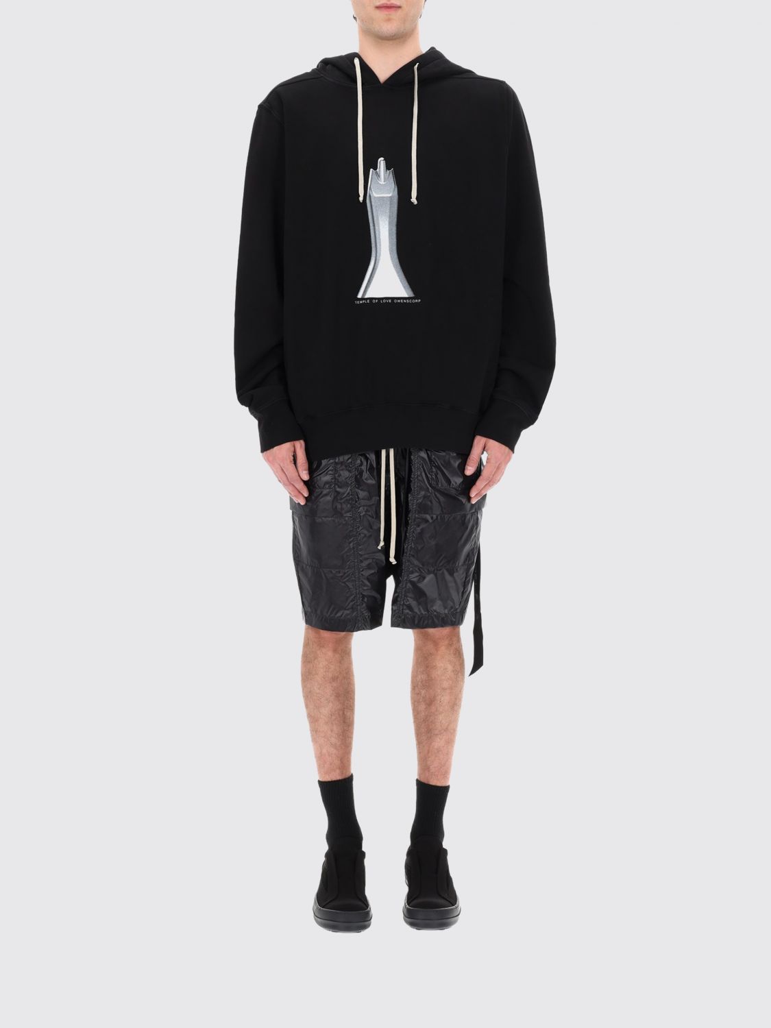 Sweatshirt Men color Black