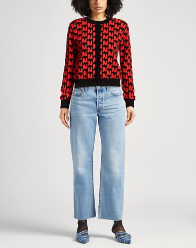 Woman Cardigan Tomato red Size XXS Viscose, Polyester