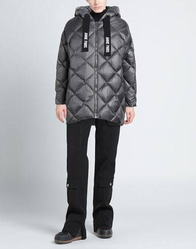 Woman Puffer Grey Size 10 Polyamide