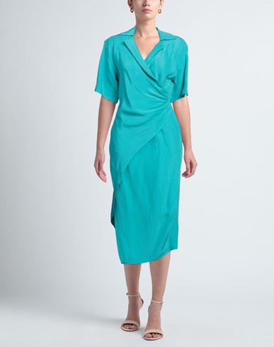 Woman Midi dress Turquoise