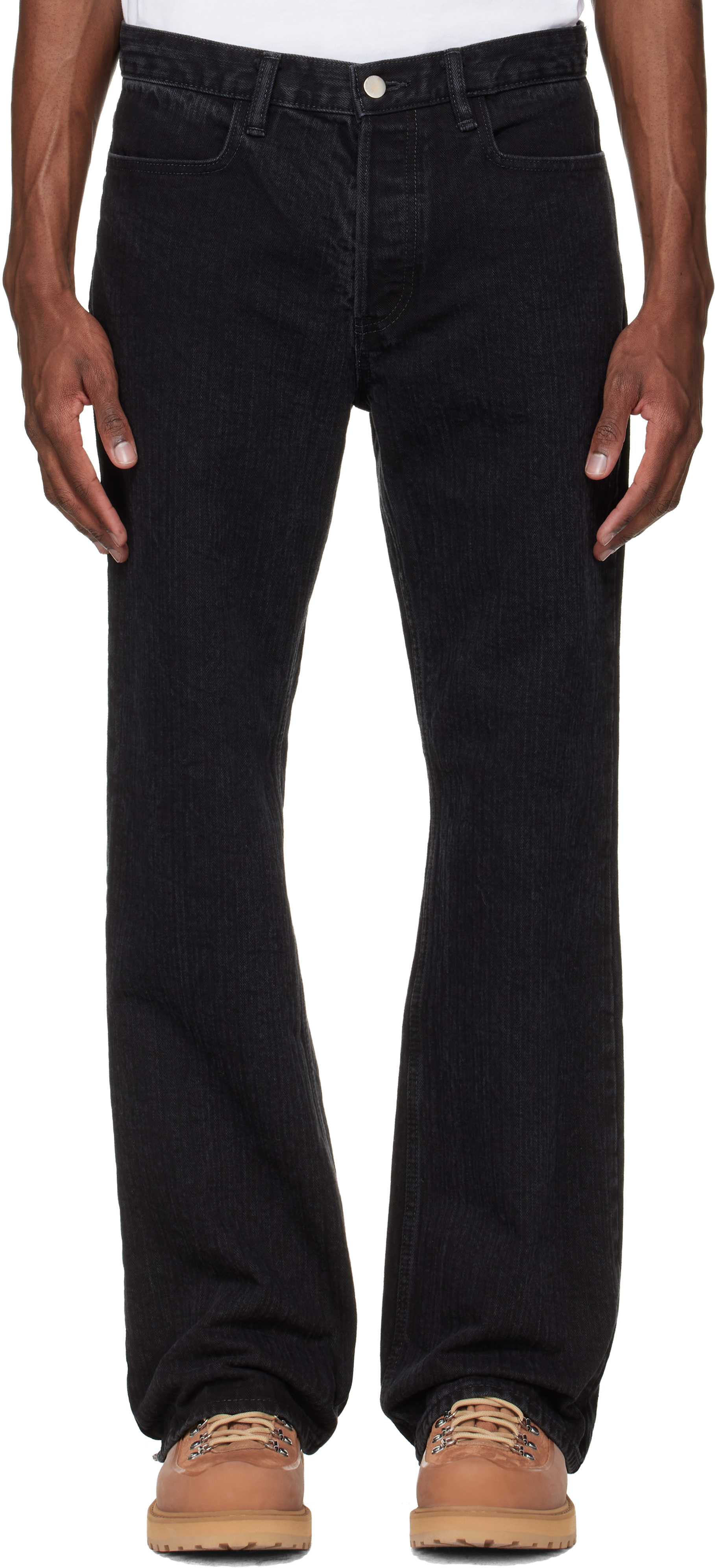 Black OG Double Knee Jeans