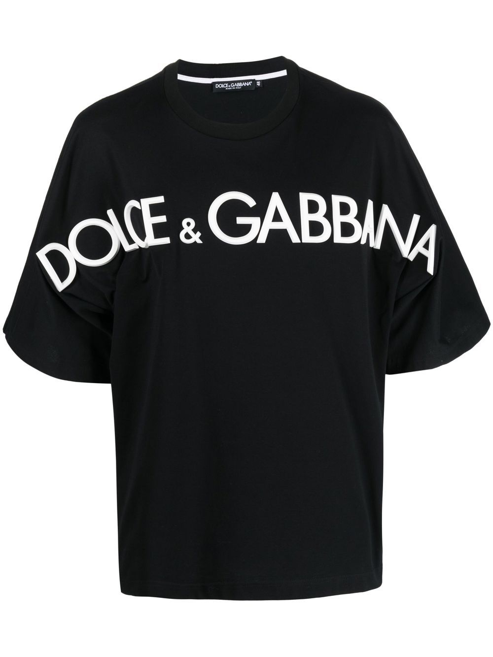 Logo-print cotton T-shirt - Black
