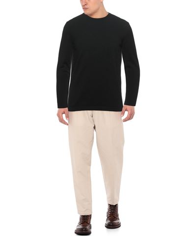 Man Sweater Black Size M Merino Wool, Polyester