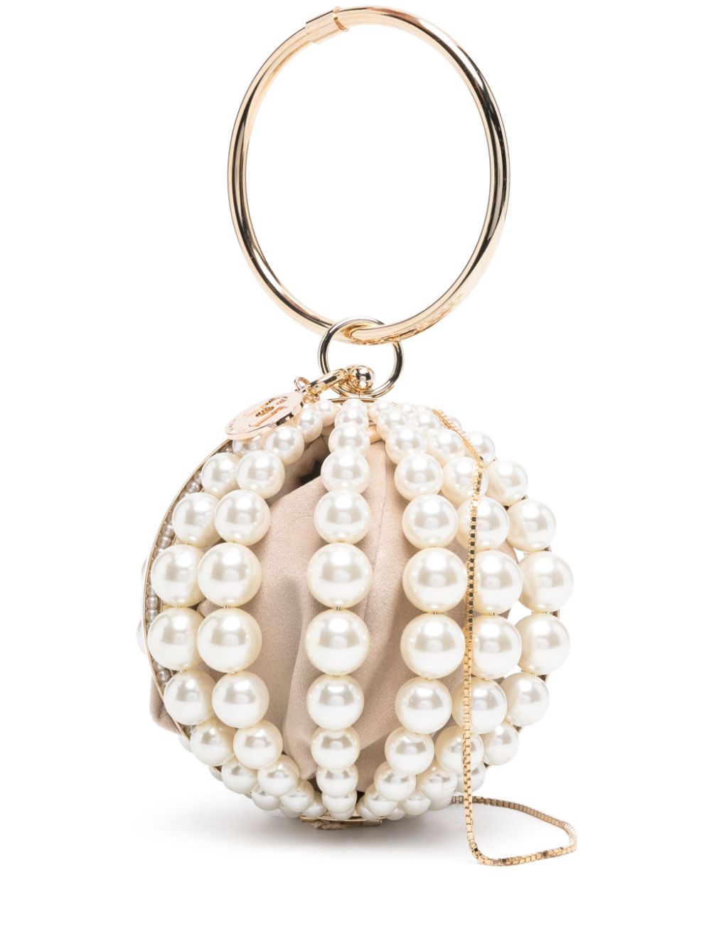 Mini Billie clutch bag - White