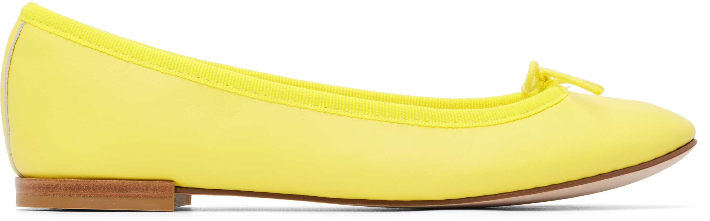 Yellow Cendrillon Ballerina Flats