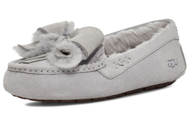 UGG | (WMNS) Ansley Bow Slipper 'Light Grey' | Realry