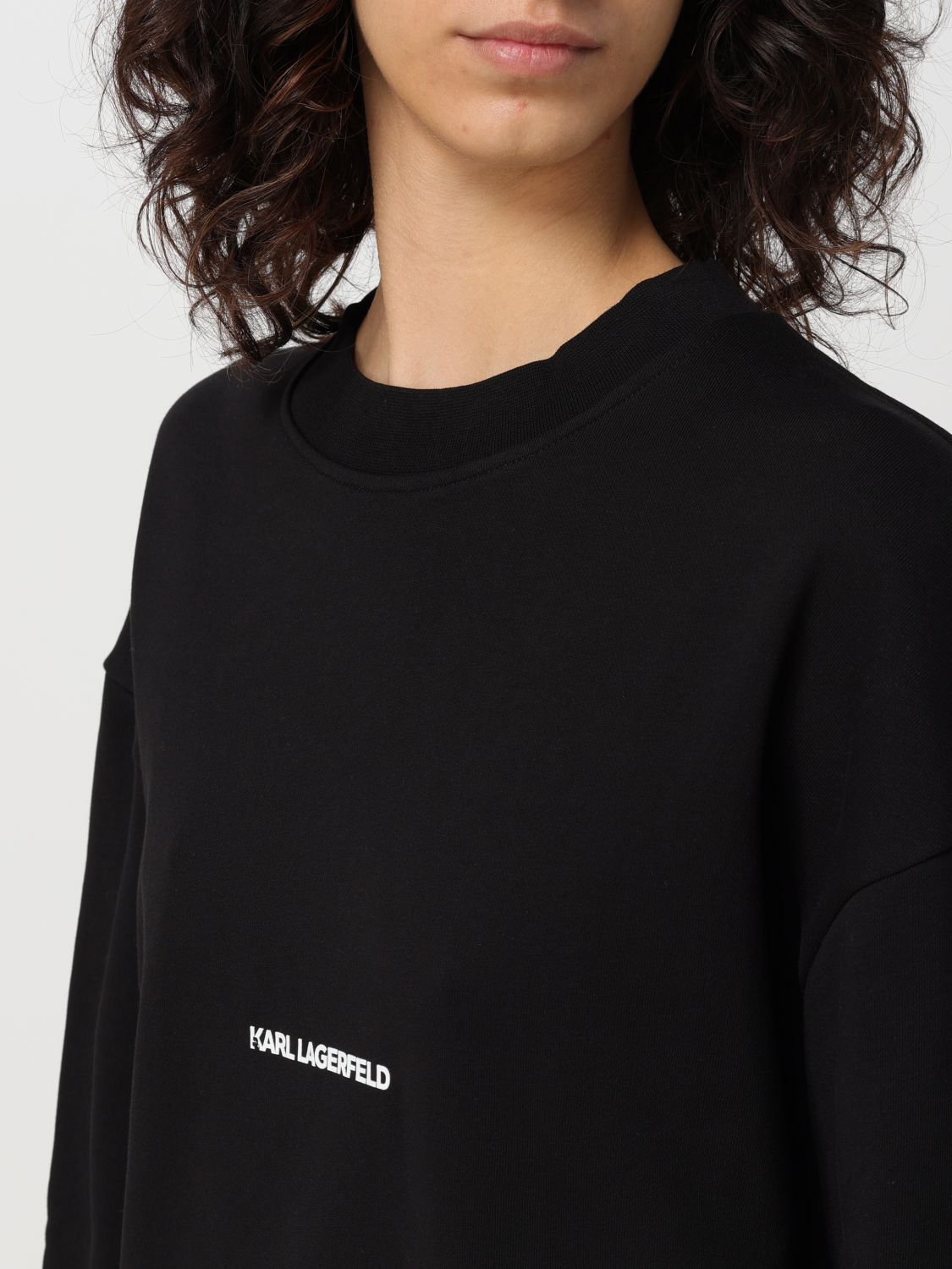 Sweatshirt Woman color Black