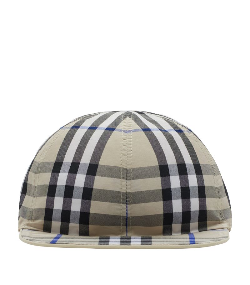 Kids Cotton Reversible Check Cap