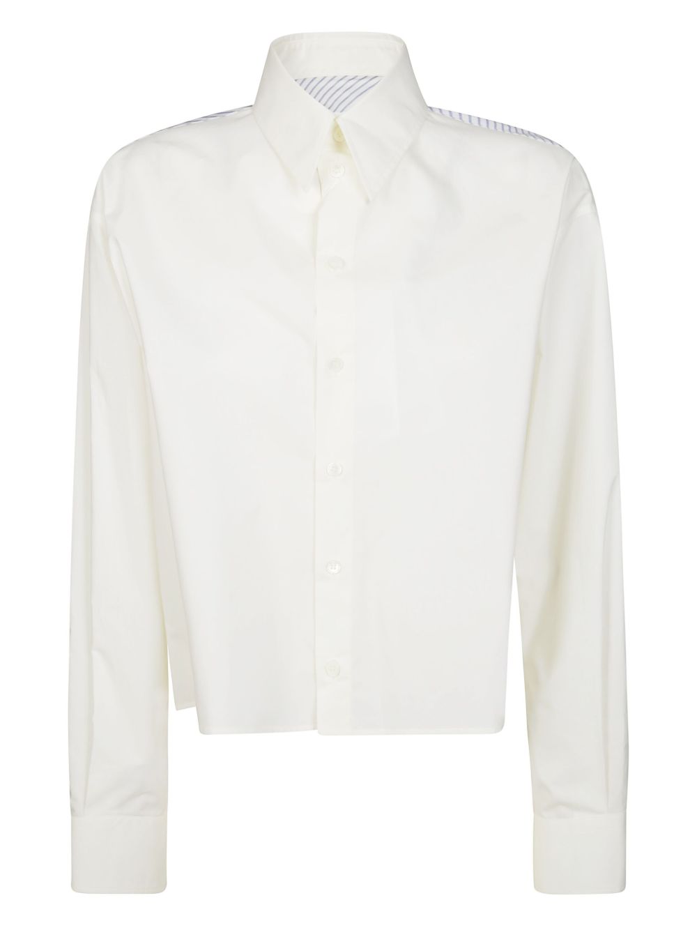 MM6 Maison Margiela stretch-cotton shirt - White