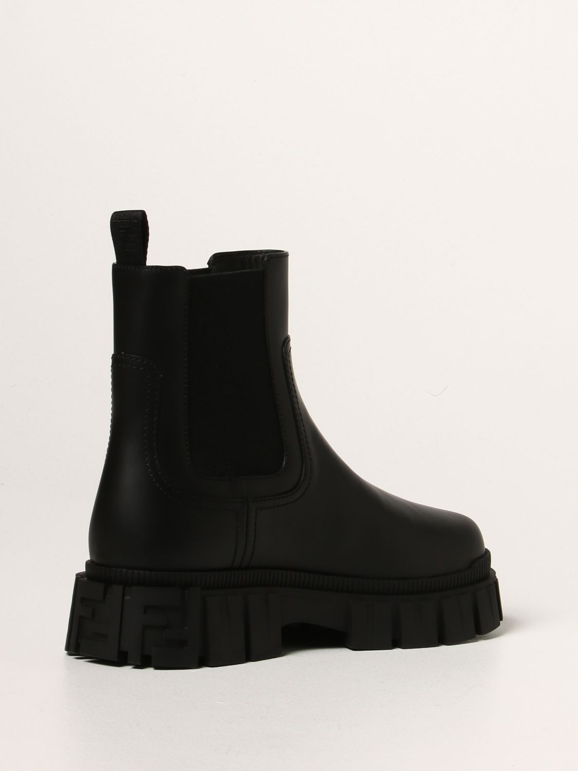 Flat Booties Woman color Black