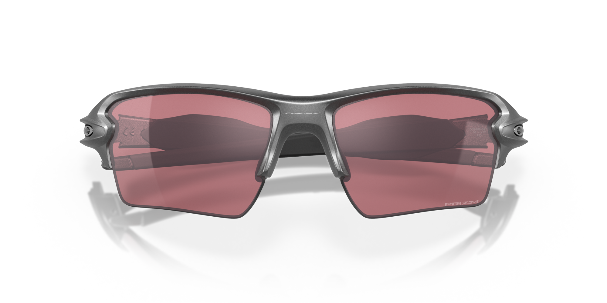 Oakley Unisex Oakley OO9188 FLAK 2. 9188B2 Sunglasses O_matter Grey Violet Squared Normal Priz
