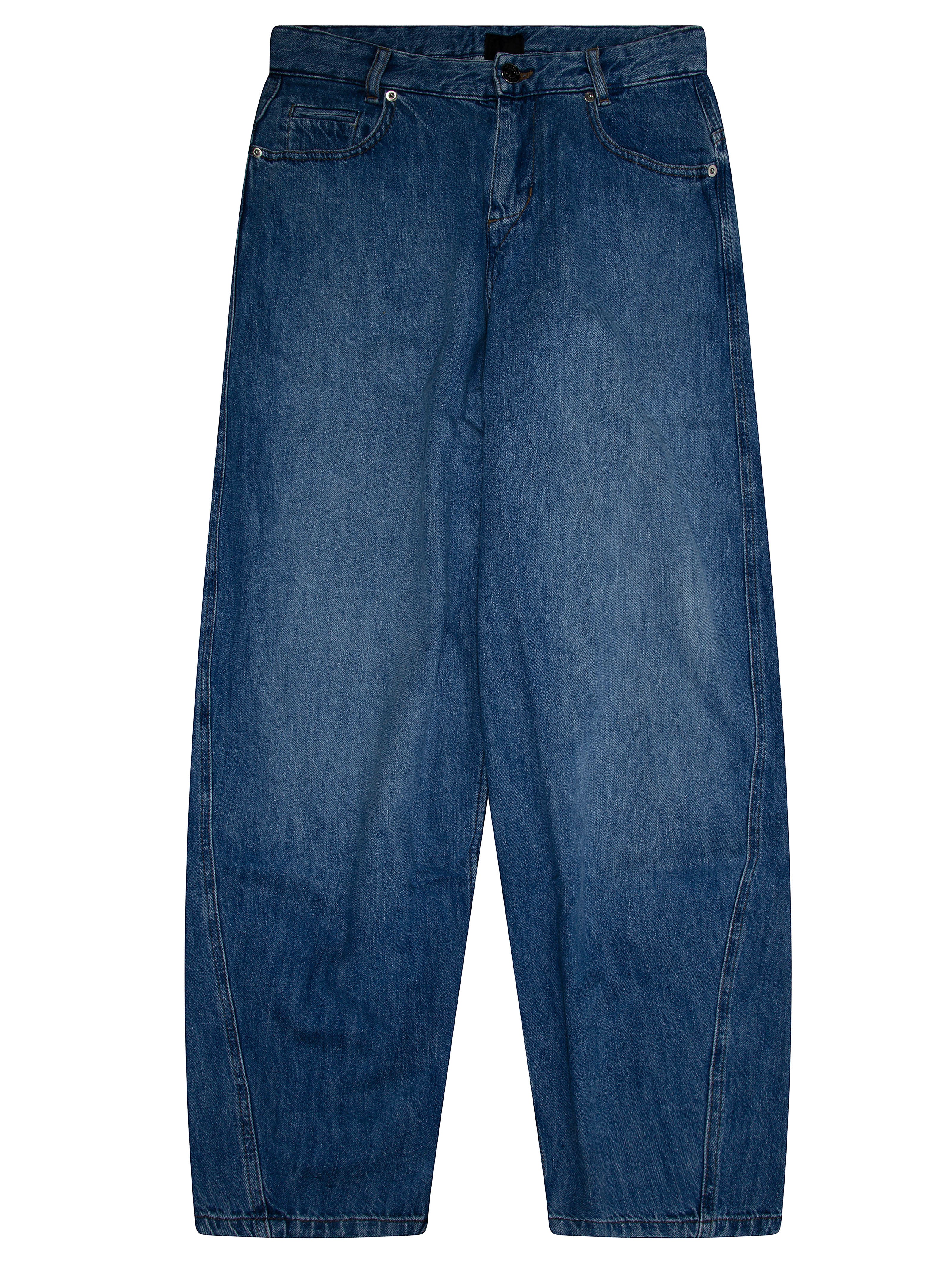 Logo-embroidered Straight-leg Jeans
