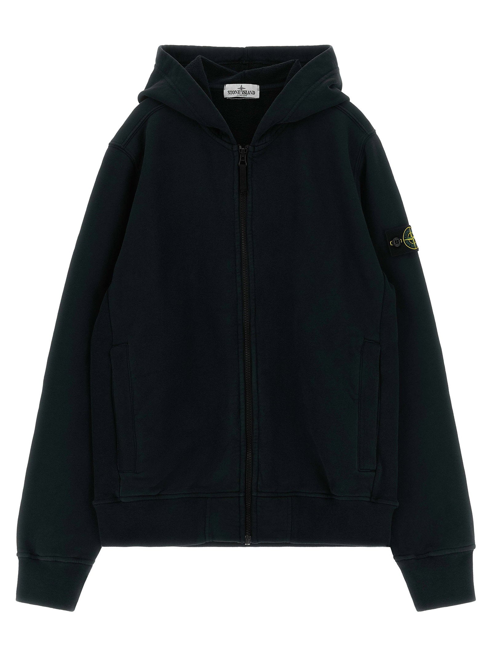Badge Logo Hoodie — Black