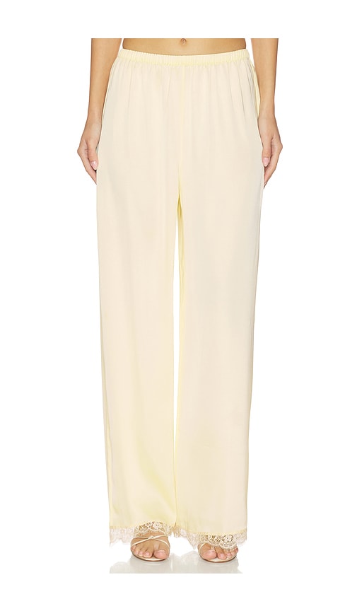FAITHFULL THE BRAND Adnina Pant in Yellow. - XL also in