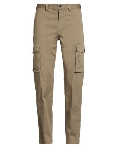 Man Pants Khaki Size 30 Cotton, Elastane