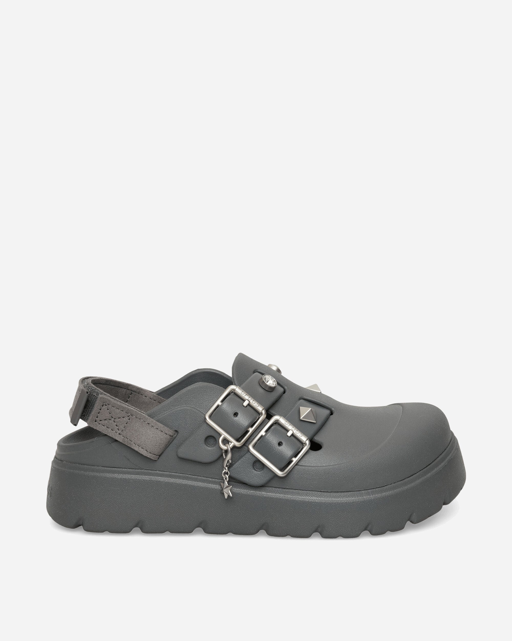 Loaferette Star Studded Clogs Carbon