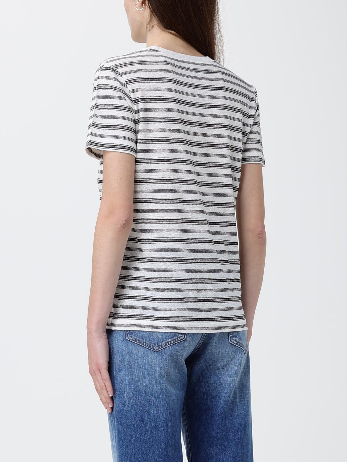 T-Shirt A. P.C. Woman color Brown
