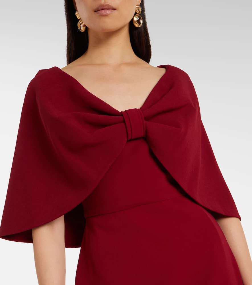 Caped cady gown
