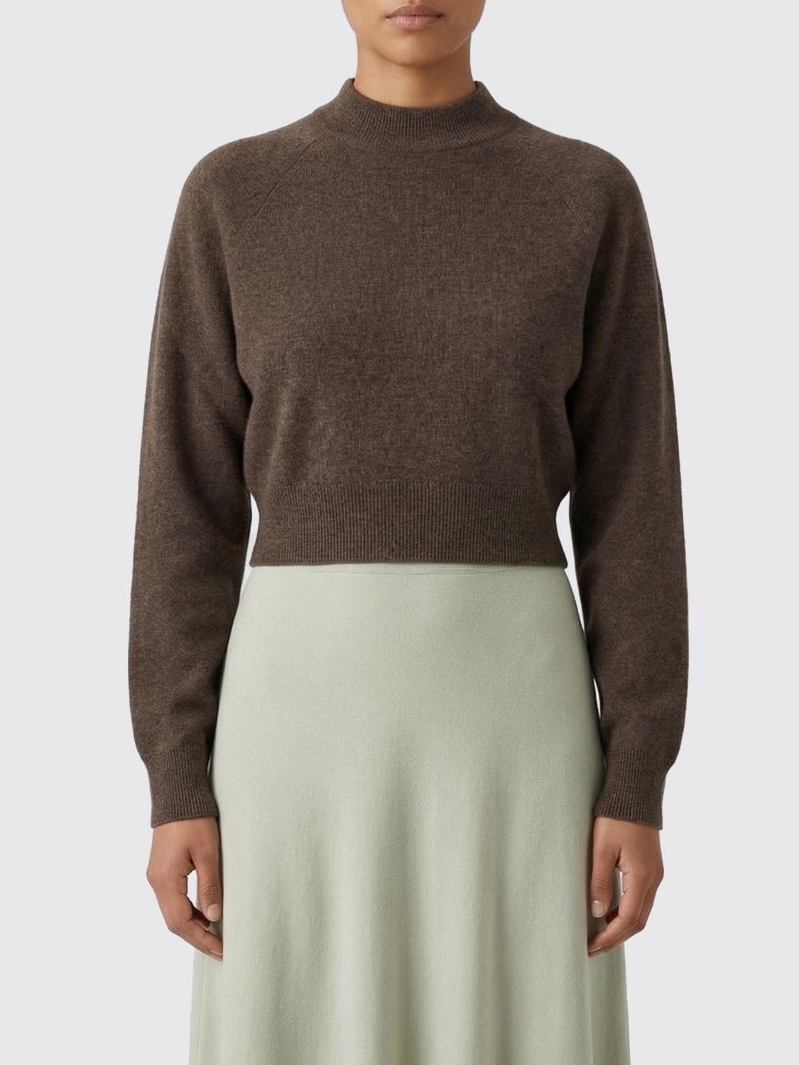 Wool Cashmere Crewneck Sweater