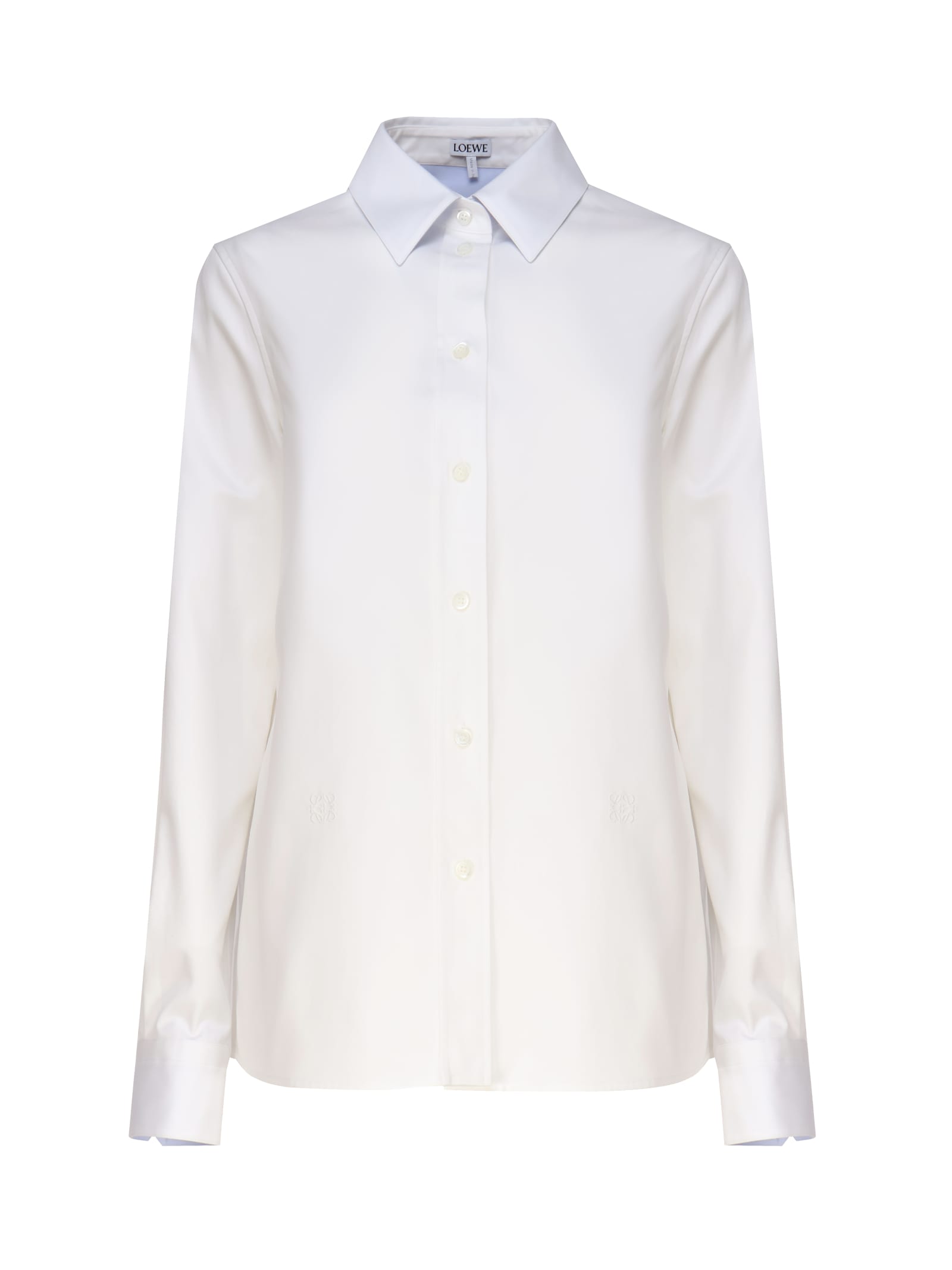 Shirt Crafted In Medium-weight Cotton Twill