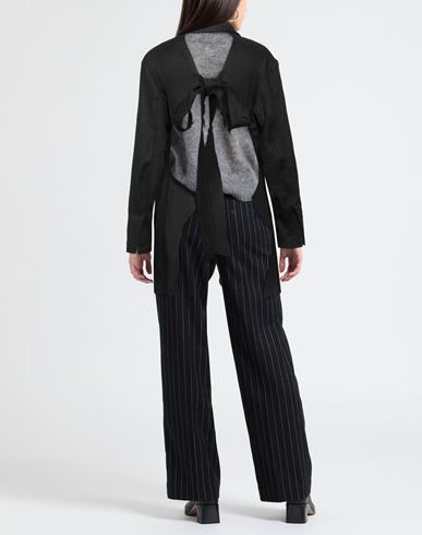Niccolò Pasqualetti Woman Blazer Black Size M Linen, Cotton, Viscose