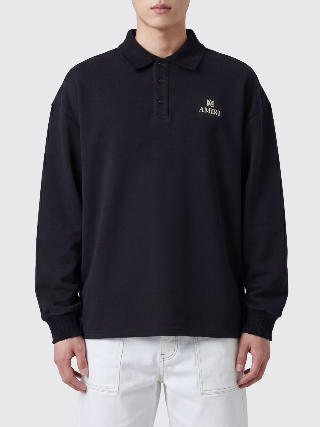 Sweatshirt Men color Black