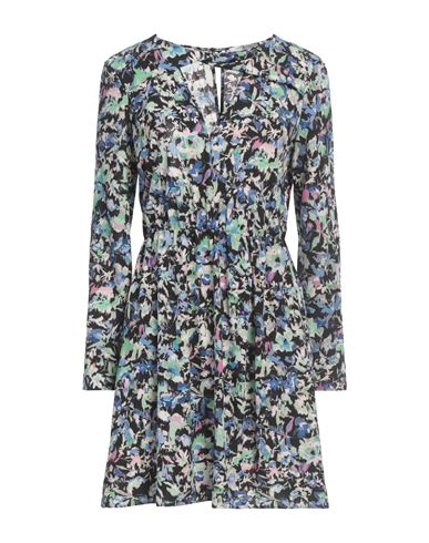 Patrizia Pepe Woman Mini dress Black Size 4 Polyester, Elastane