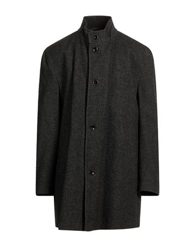 Man Coat Charcoal Size 44 Acrylic, Polyester, Wool