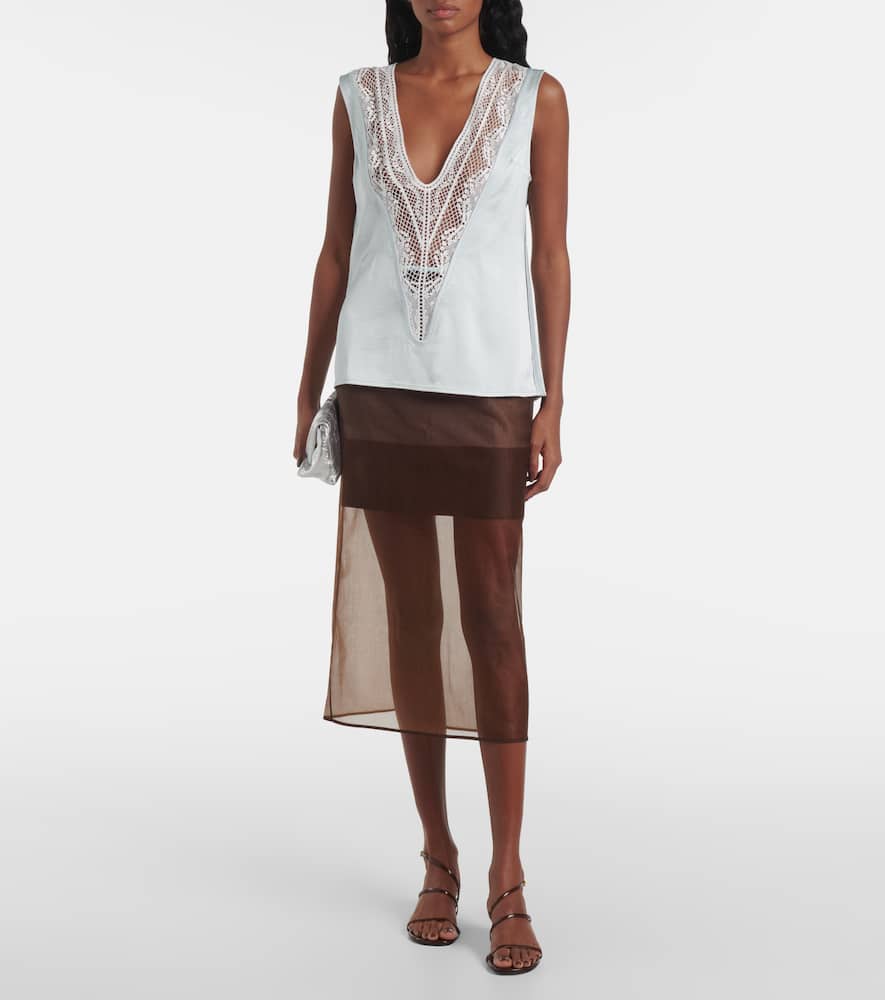 Open-knit top