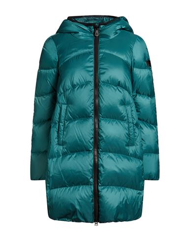 Woman Puffer Deep teal Size 8 Polyester