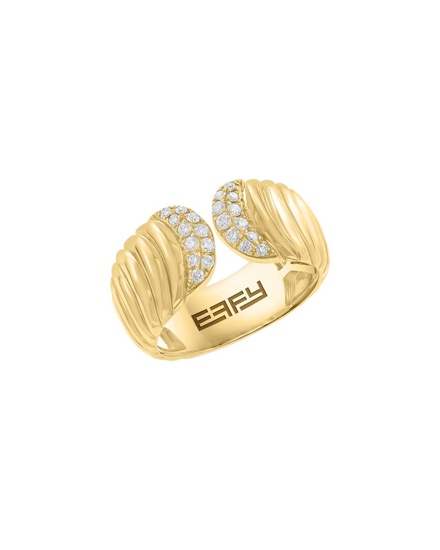 14K 0.23 ct. tw. Diamond Ring
