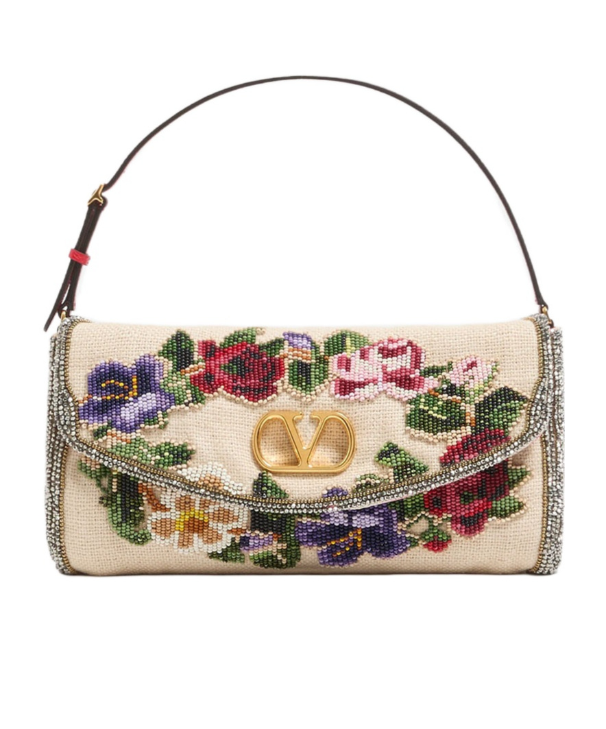 Flap handbag