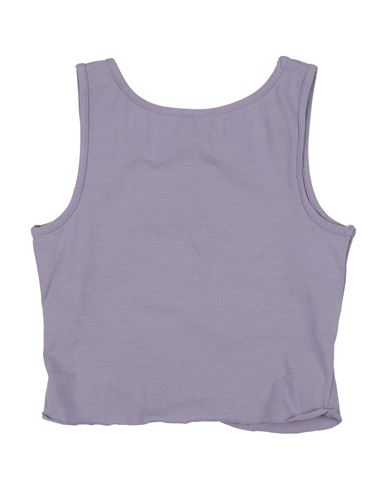 Kid Girl Top Mauve Size 12 Cotton, Elastane