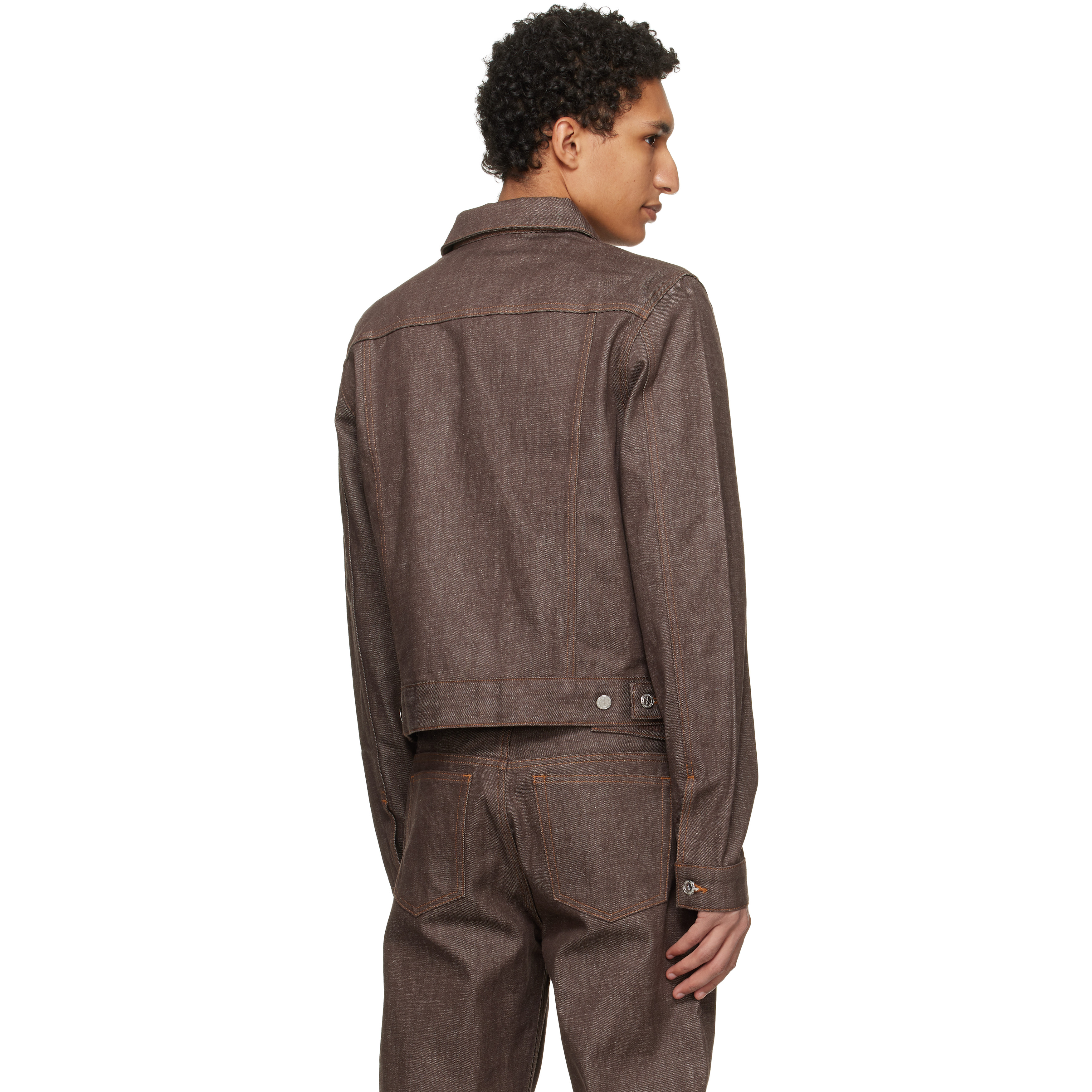 Brown Lenny Denim Jacket