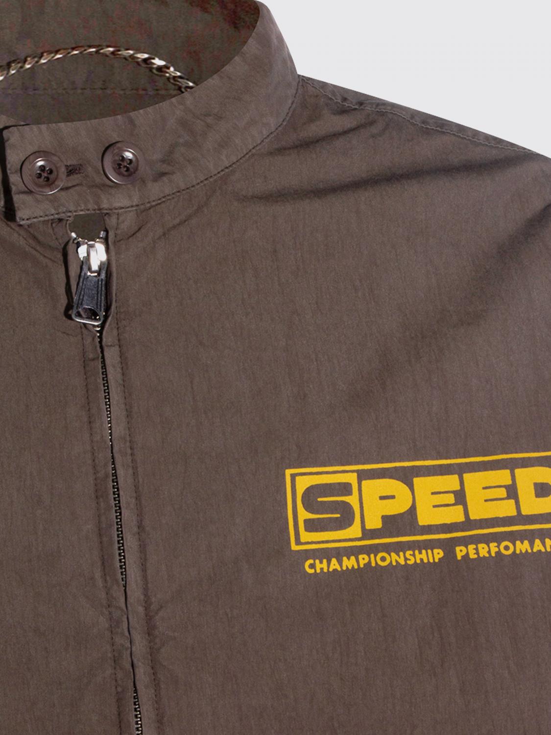 Vintage Style Sportswear Jacket Khaki