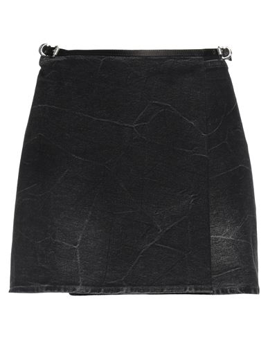 Woman Denim skirt Black
