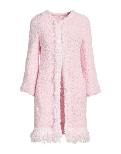 Woman Cardigan Pink Size XS Polyamide