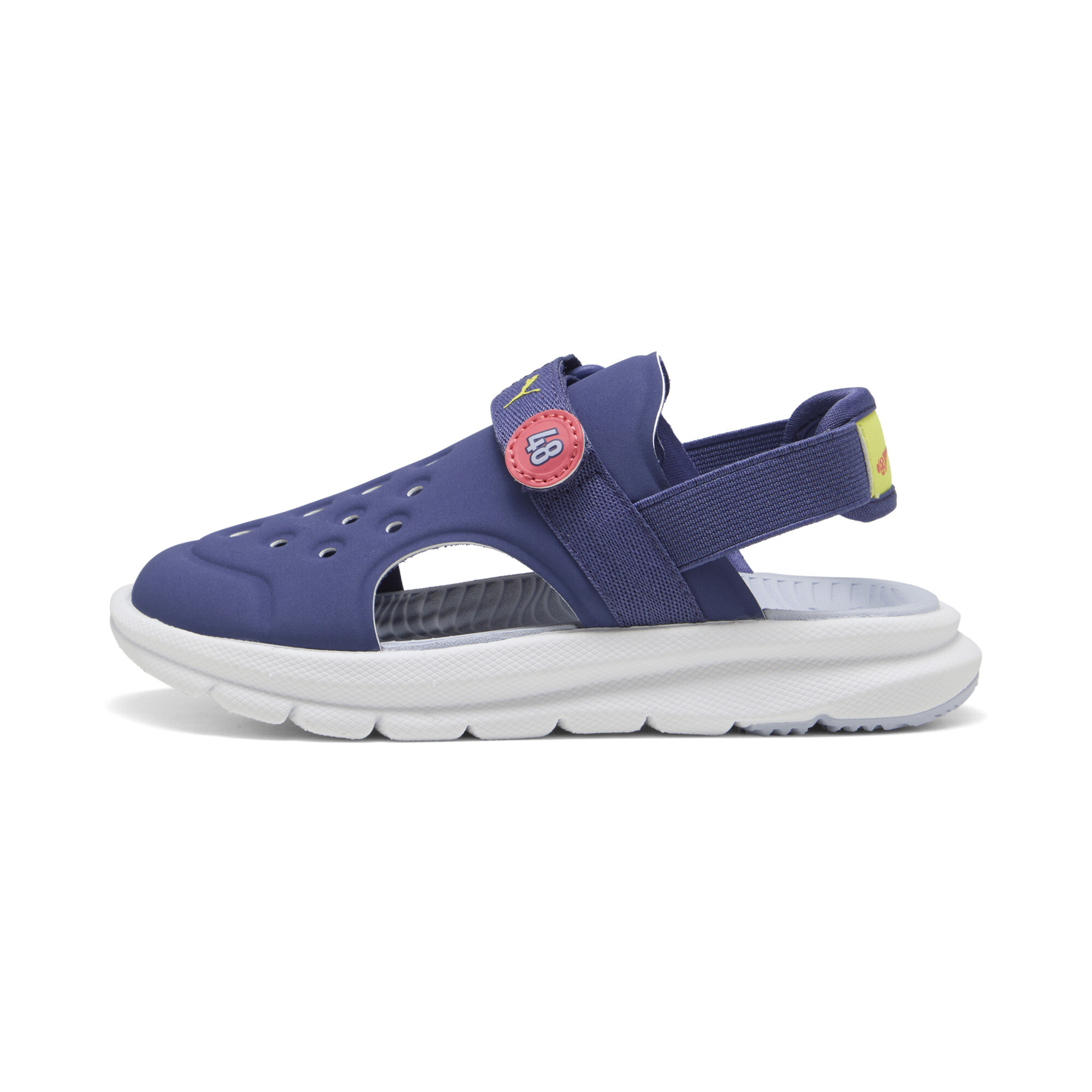 PUMA Evolve Poised 2 Race Little Kids' Slides in Blue