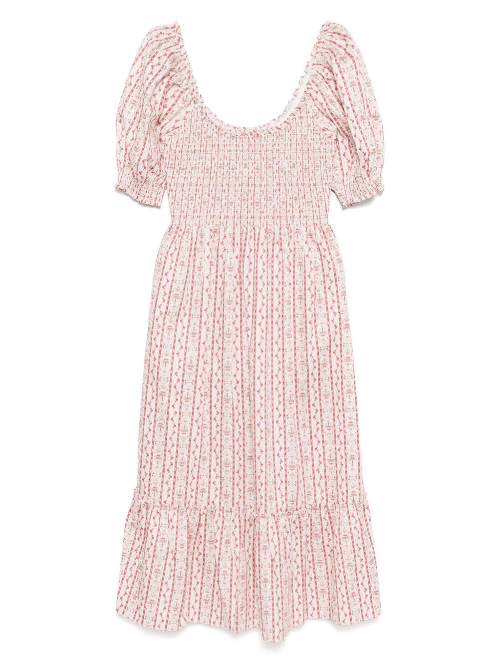 HILL HOUSE HOME Madeline nap dress - Red