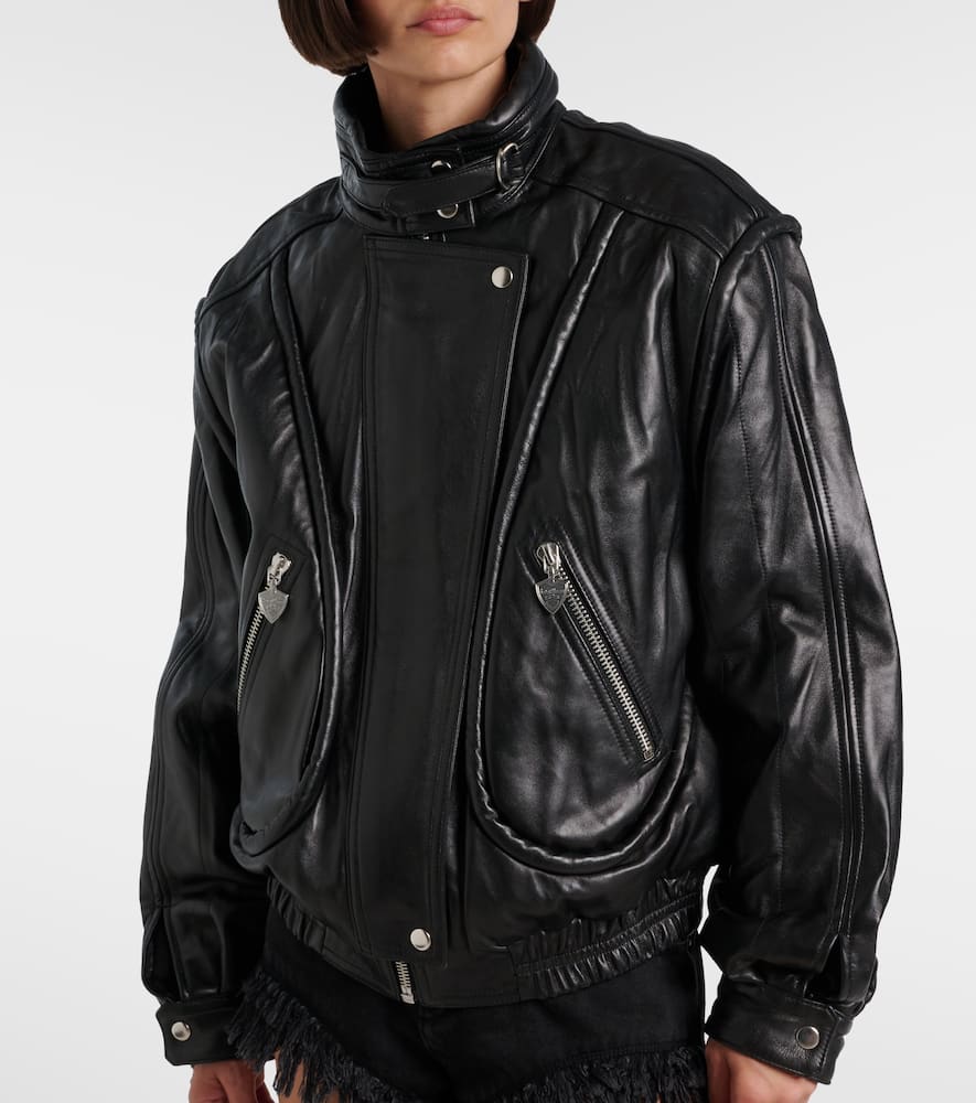 Leather jacket