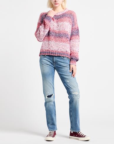 Collezione N_01 Woman Sweater Pink Size M Polyester, Polyamide