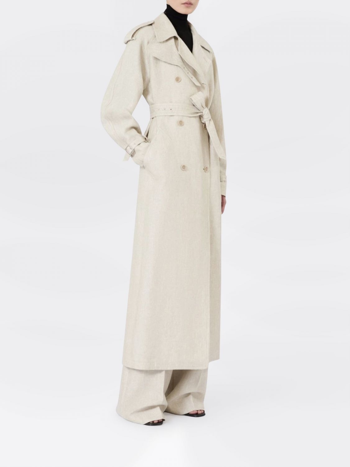 Coat Woman color Nude