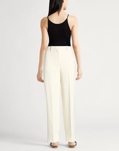 Woman Pants Ivory Size 4 Triacetate, Polyester