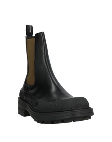 Man Ankle boots Black Size 7 Leather