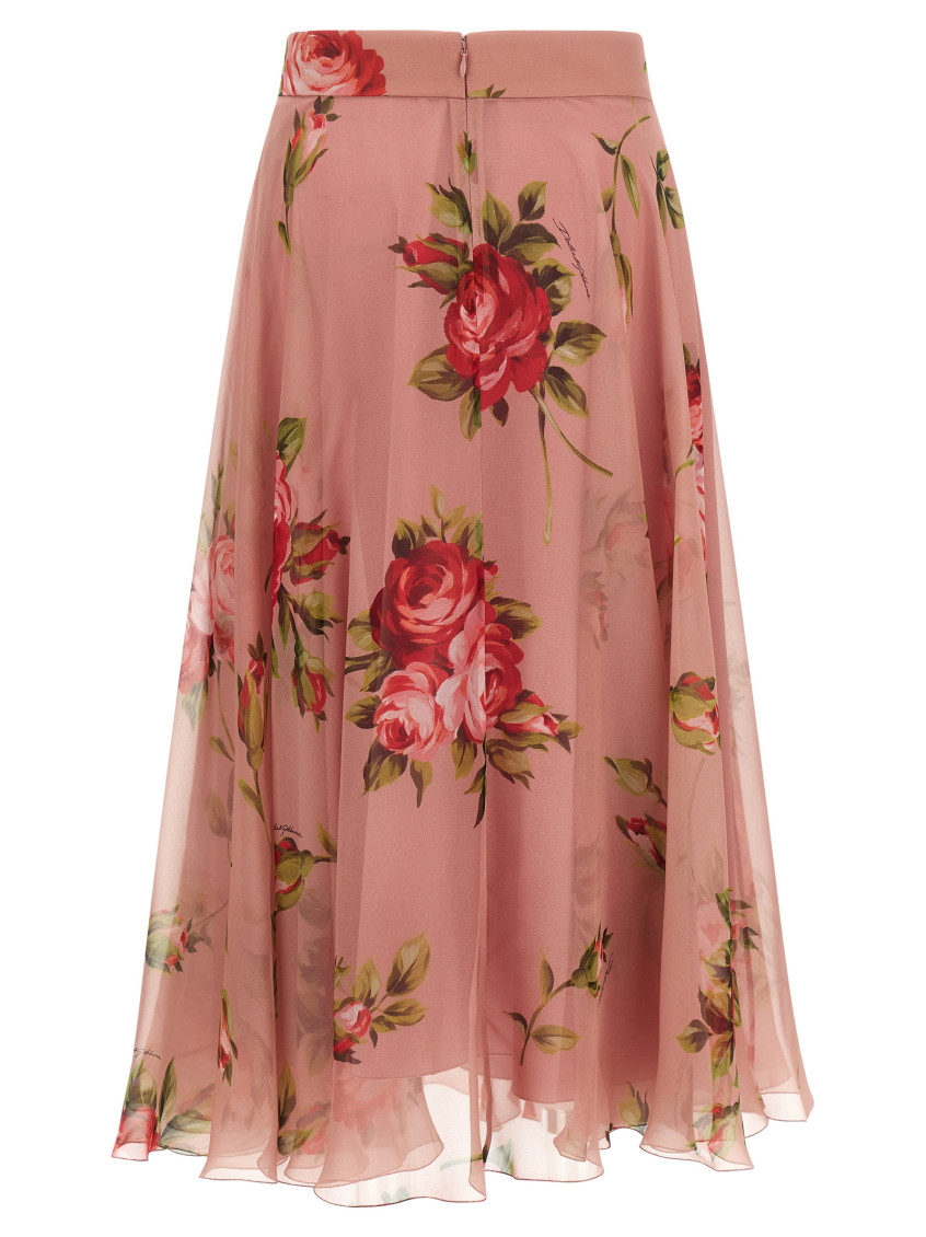 Bouquet Rose Skirt