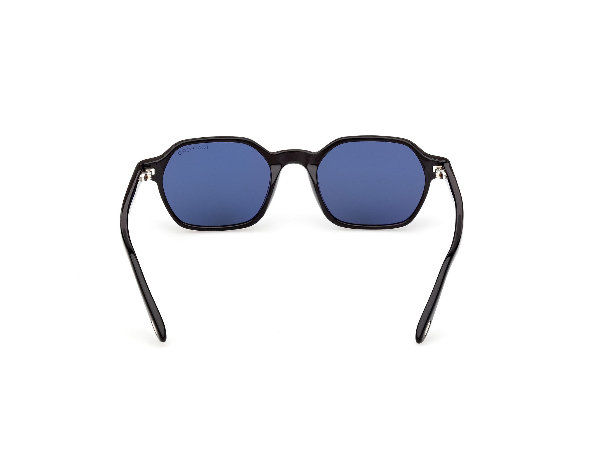 TOM FORD Man TOM FORD FT1301 JOEY-02 01V Sunglasses Acetate Black Blue Geometric Norma